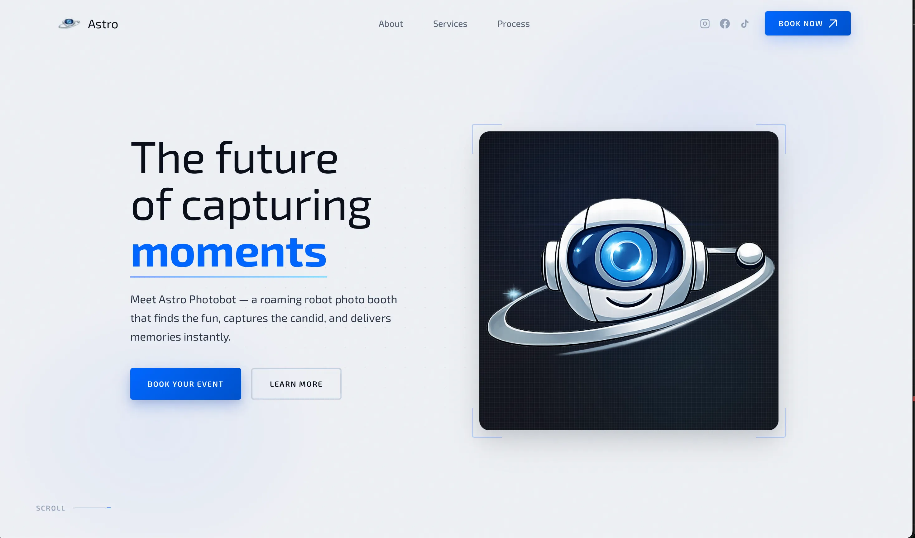 Astro Photobot marketing site
