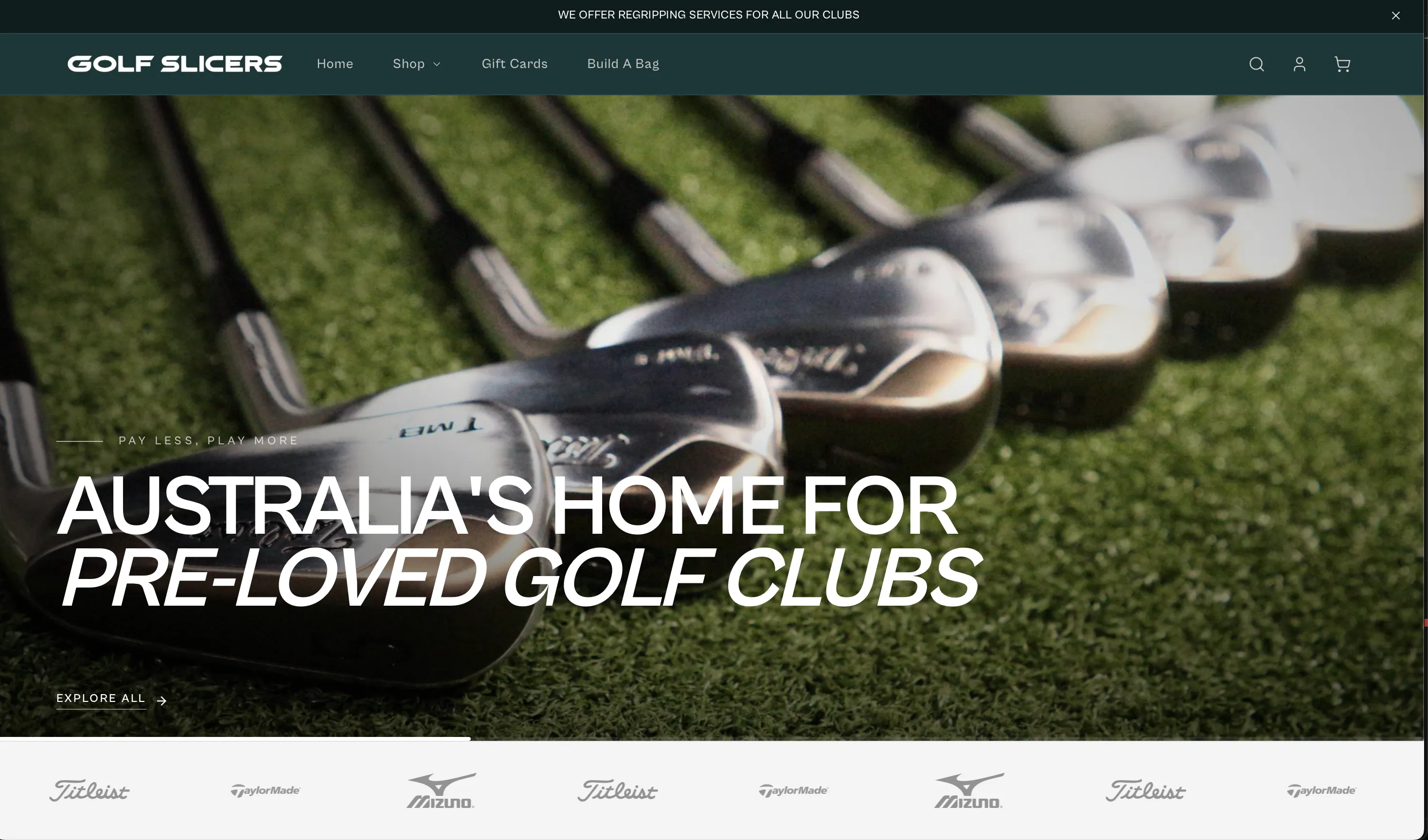 Golf Slicers storefront